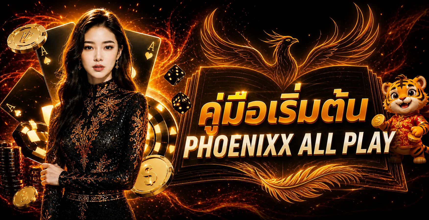 PHOENIXX ALL PLAY คู่มือเริ่มต้น | ปลอดภัยและมีข้อมูล